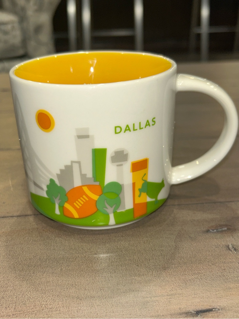 Starbucks Dallas You Are Here Mug